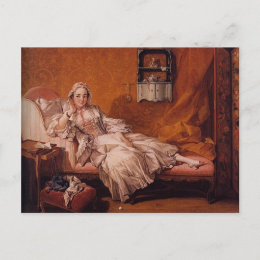 Madame Boucher von François Boucher Postkarte (Vorderseite)