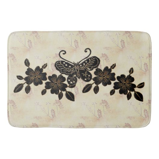 Madame Butterfly Badematte (Vorderseite)