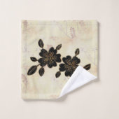 Madame Butterfly Badhandtuch Set (Waschlappen)