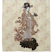 Madame Butterfly Duschvorhang (Vorderseite)