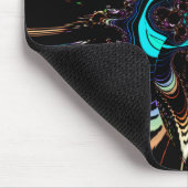 "MADAME BUTTERFLY" Kunst-Druck Mousepad (Ecke)