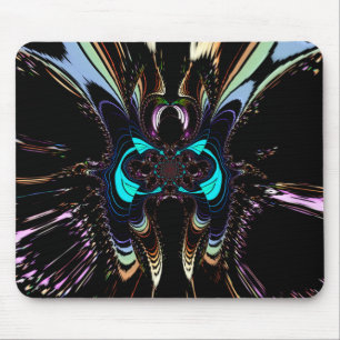 "MADAME BUTTERFLY" Kunst-Druck Mousepad