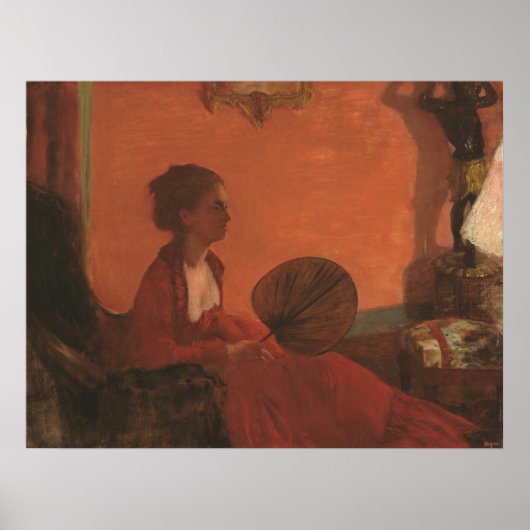 Madame Camus - Edgar Degas Fine Art Poster (Vorne)