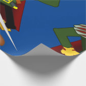 Madame Cat Lady 2024 für Präsident Thunder_Cove Geschenkpapier (Ecke)