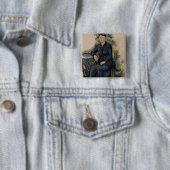 Madame Cezanne im Garten, 1880- Paul-Cezanne | Button (Beispiel)