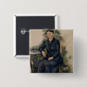 Madame Cezanne im Garten, 1880- Paul-Cezanne | Button (Vorne & Hinten)