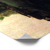 Madame Cezanne Im Garten - Paul Cezanne Poster (Ecke)