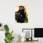 Madame Cezanne Im Garten - Paul Cezanne Poster (Heimbüro)
