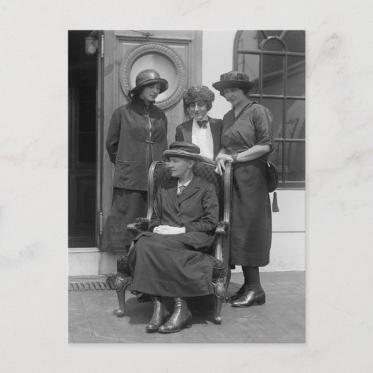 Madame Curie, Anfang der 1900er Postkarte (Vorderseite)