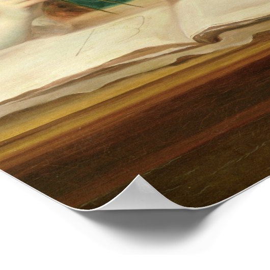 Madame de Chatelet-Lomont Poster (Ecke)