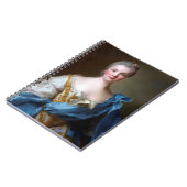 Madame de la Porte 1754 Vielen Dank Notizblock (Linke Seite)