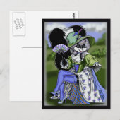 Madame de Pew Postcard Postkarte (Vorne/Hinten)