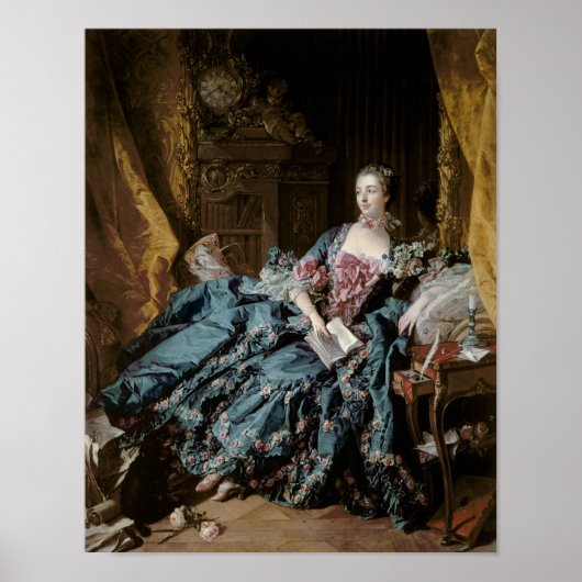 Madame de Pompadour, 1756 Poster (Vorne)