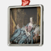 Madame de Pompadour, 1756 Silbernes Ornament (Links)