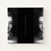 Madame de Pompadour baroque barock Notizblock (Rückseite)