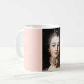 Madame de Pompadour Baroque Kaffeetasse (Vorderseite Links)