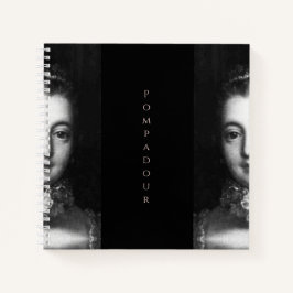 Madame de Pompadour baroque Notizblock