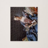 Madame de Pompadour in Blue Puzzle (Vertikal)