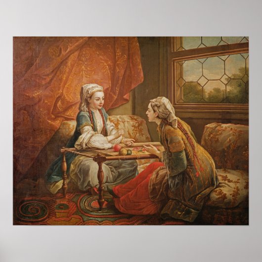 Madame de Pompadour in der Rolle des Wahrsagers Poster (Vorne)