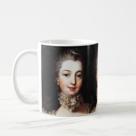Madame de Pompadour Kaffeetasse (Links)
