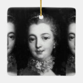 ♥ Madame de Pompadour ♥ Keramikornament (Rückseite)