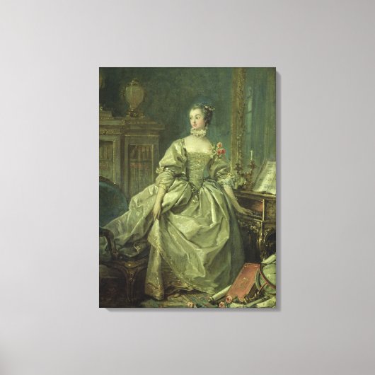 Madame de Pompadour Leinwanddruck (Vorderseite)