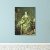 Madame de Pompadour Leinwanddruck (Insitu (Holzboden))