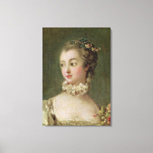 Madame de Pompadour Leinwanddruck