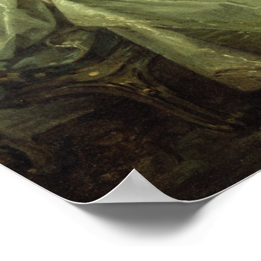 Madame de Pompadour Poster (Ecke)