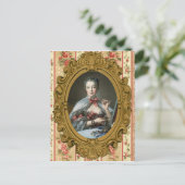Madame de Pompadour Postkarte (Stehend Vorderseite)