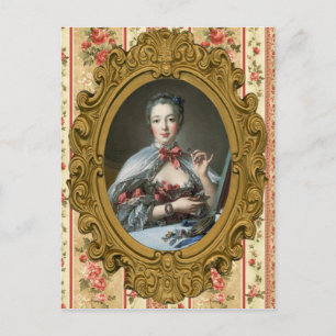 Madame de Pompadour Postkarte