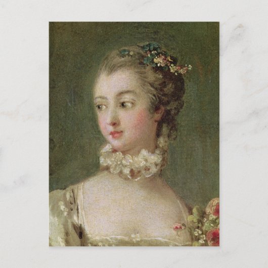 Madame de Pompadour Postkarte (Vorderseite)