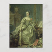 Madame de Pompadour Postkarte (Vorderseite)