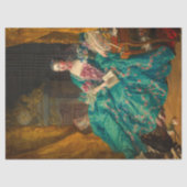 Madame de Pompadour von Francois Boucher Seidenpapier (Vorderseite)