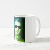 ♥ Madame de Pompadour with sunglasses crazy ♥ Kaffeetasse (VorderseiteRechts)