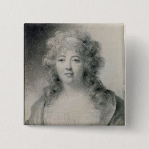 Madame de Stael 1810 Button