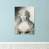 Madame de Stael 1810 Leinwanddruck (Insitu (Holzboden))