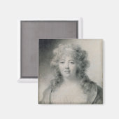 Madame de Stael 1810 Magnet (Vorderseite/Rückseite)