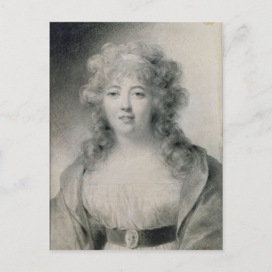 Madame de Stael 1810 Postkarte (Vorderseite)
