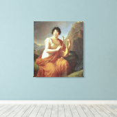 Madame de Stael als Corinne, 1809 Leinwanddruck (Insitu (Holzboden))
