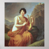 Madame de Stael als Corinne, 1809 Poster (Vorne)