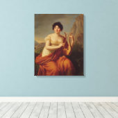 Madame de Stael als Corinne Leinwanddruck (Insitu (Holzboden))