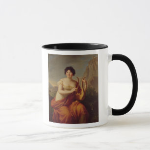 Madame de Stael als Corinne Tasse