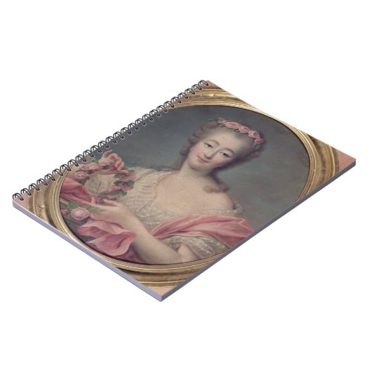 Madame du Barry, 1770 Notizblock (Linke Seite)