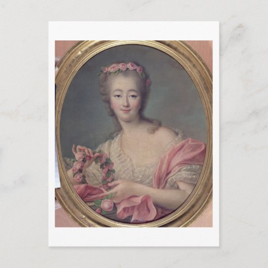 Madame du Barry, 1770 Postkarte (Vorderseite)