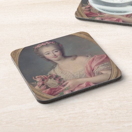 Madame du Barry, 1770 Untersetzer (Linke Seite)