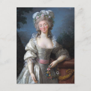 Madame du Barry 1782 Postkarte