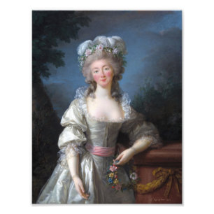 Madame du Barry 1782 von Elisabeth Brun Fotodruck