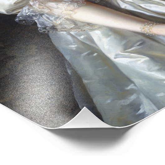 Madame du Barry 1782 von Elisabeth Brun Fotodruck (Ecke)