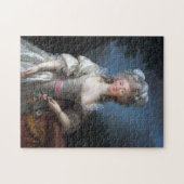 Madame du Barry 1782 von Elisabeth Brun Puzzle (Horizontal)